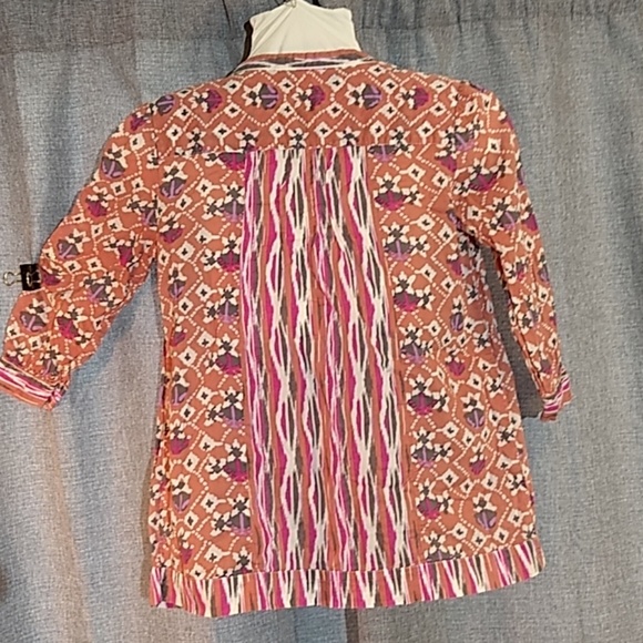 Pimkie Moroccian inspired floral and stripe top - Picture 4 of 6
